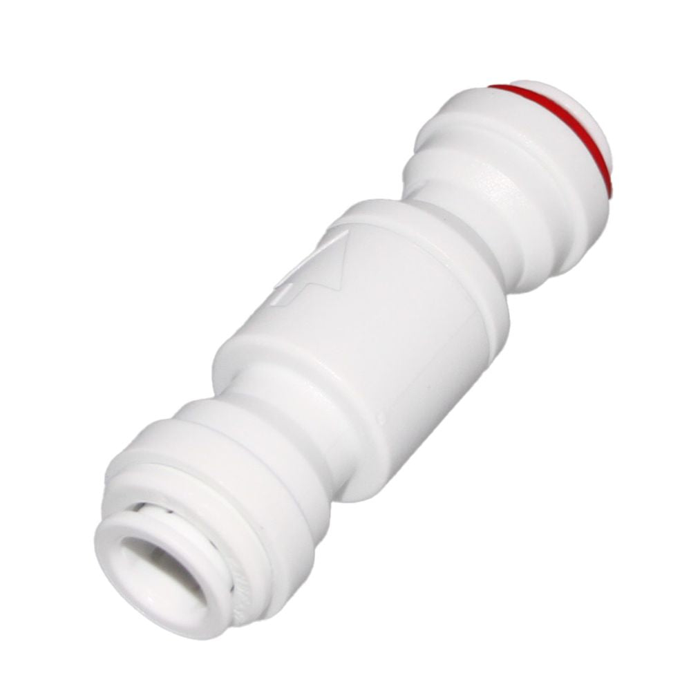 John Guest Check Valve - 3/8" 0.3 psi Crack Pressure