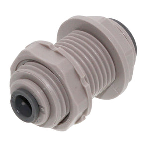 John Guest Bulkhead Union - 1/4 x 1/4