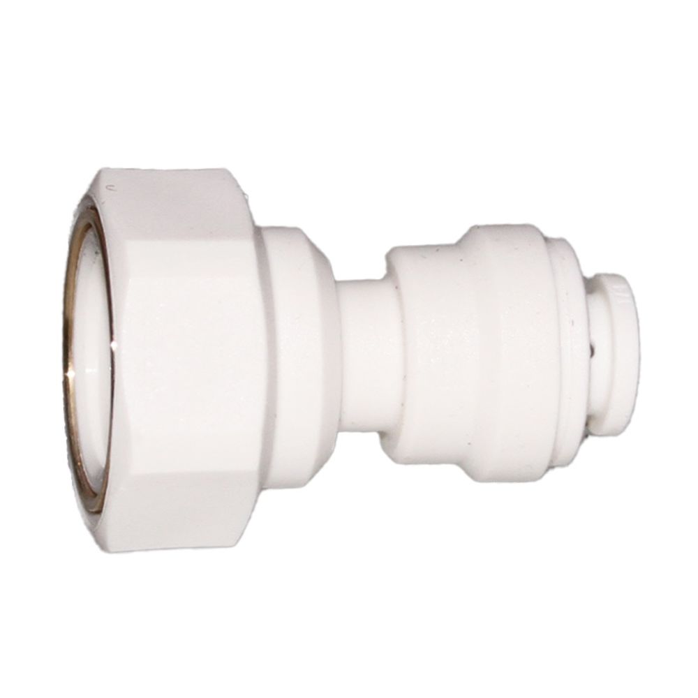 John Guest Female Adapter NPTF Polypro - 1/4 x 1/4 NPTF