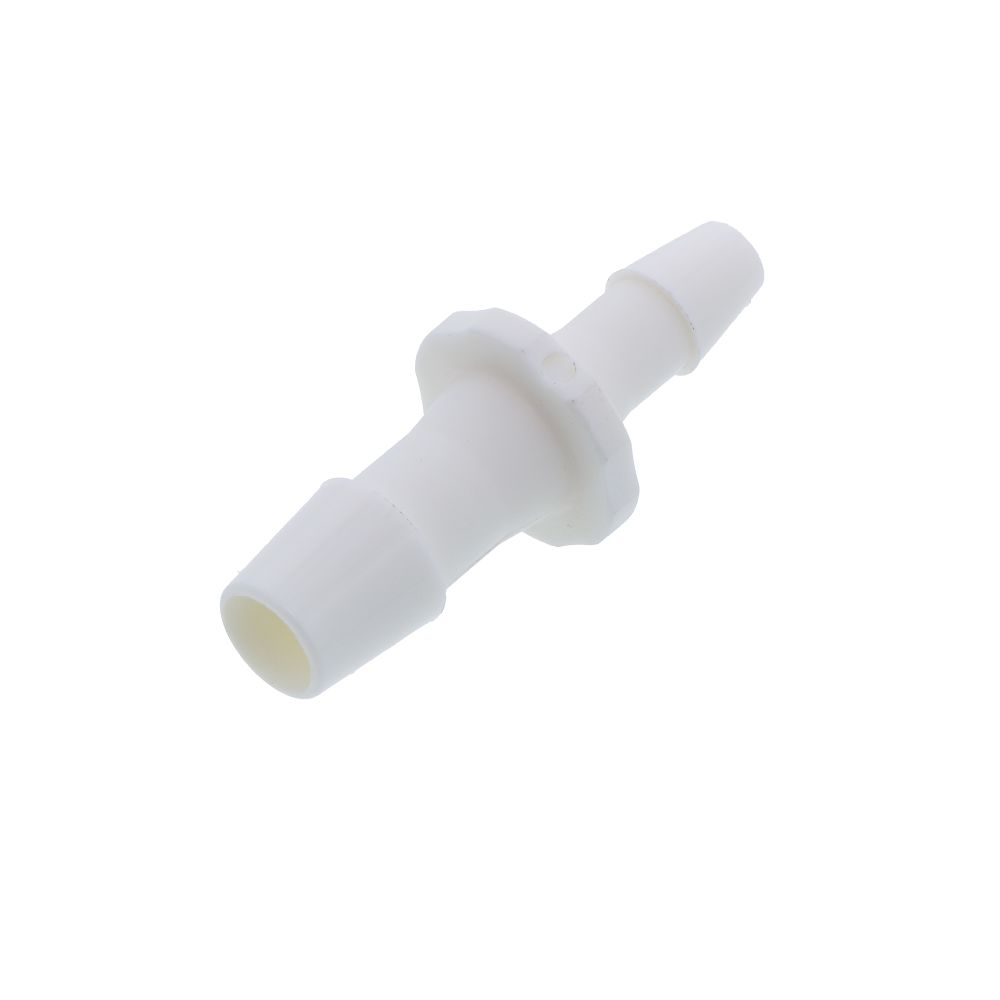 FitQuik Nylon Tube to Tube Straight Reducer Fitting - 3/8" ID barb x 1/4" ID - White