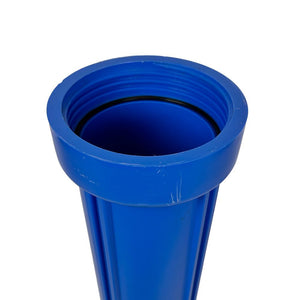 20" Neo-Pure Standard Water Filter Housing Black/Blue with Pressure Relief - 3/4" FPT Open Box