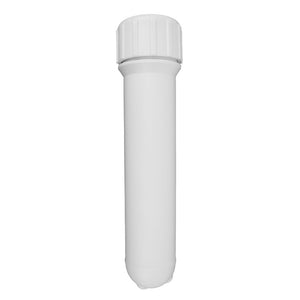 Neo-Pure Membrane Housing for Standard 12" Membranes, 1/8" FNPT Side Ports Permeate/Brine - White