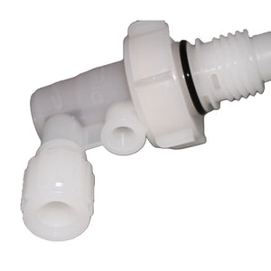 DrumQuik DQPUR120112208 PUR Flare Coupler FKM O-Ring PEEK PPS Spring - 3/4"