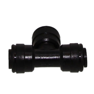 John Guest Union Tee BLACK ACETAL - 6mm