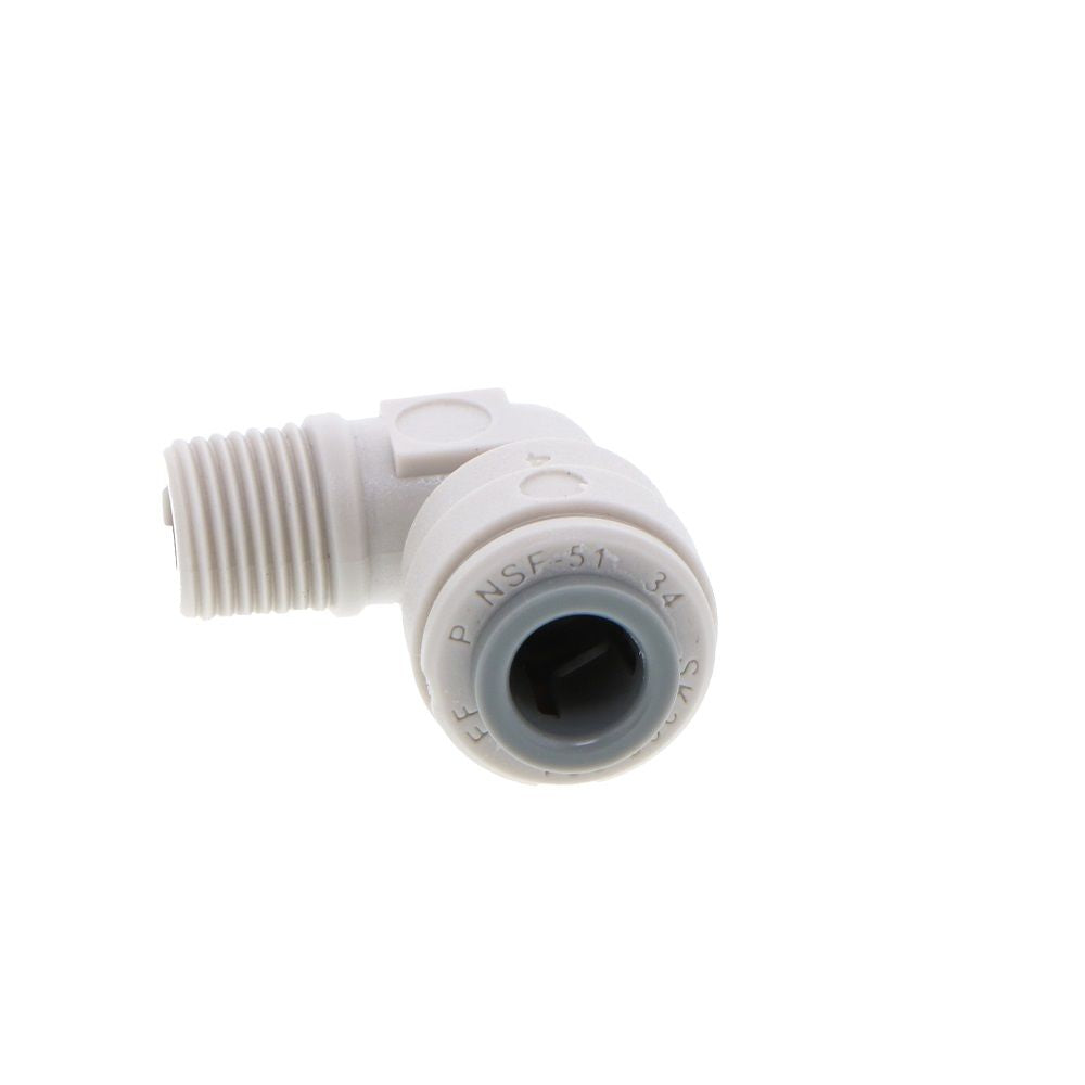 John Guest Fixed Elbow NPTF - 1/4 x 1/8  NPTF