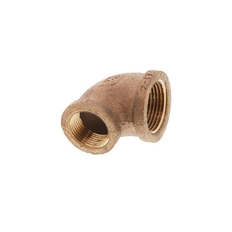 Lead-Free Brass Reducing Elbow 1 FPT x 3/4 FPT