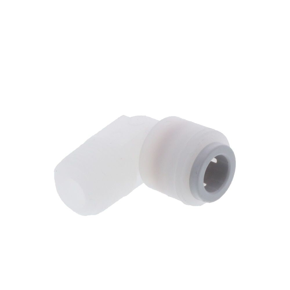 Kynar PVDF Male Elbow - 3/8 x 3/8 NPTF
