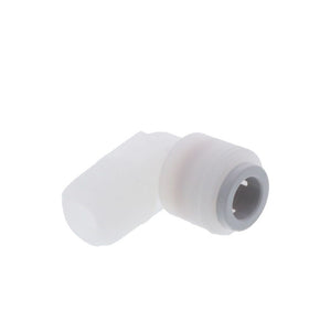 Kynar PVDF Male Elbow - 3/8 x 3/8 NPTF