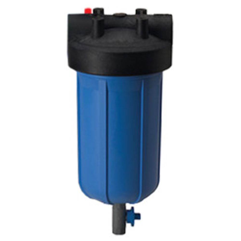 Pentek 10" Big Blue Water Filter Housing with PR and Drain Valve