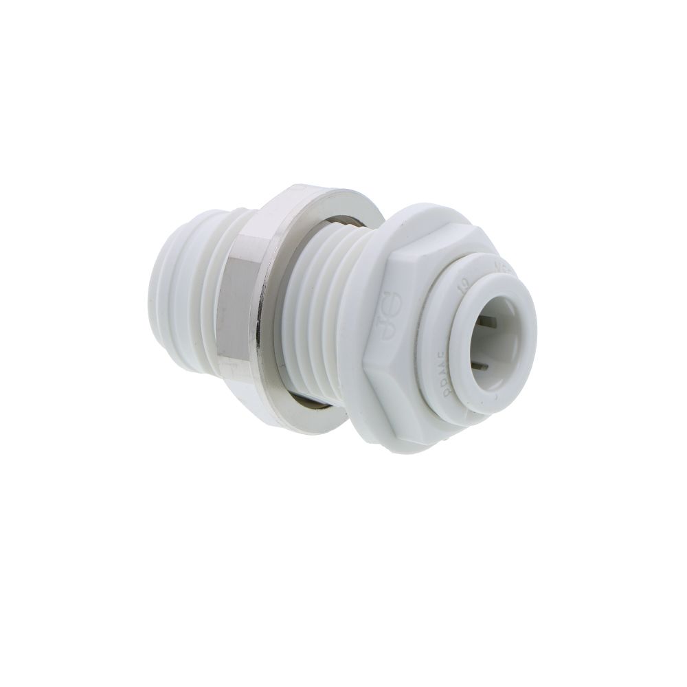 John Guest Bulkhead Union Polypro - 3/8