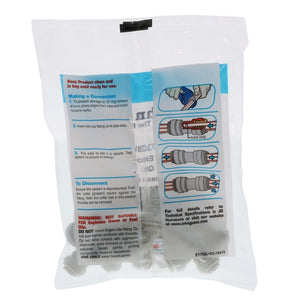 John Guest Union Elbow Polypro  - 1/4