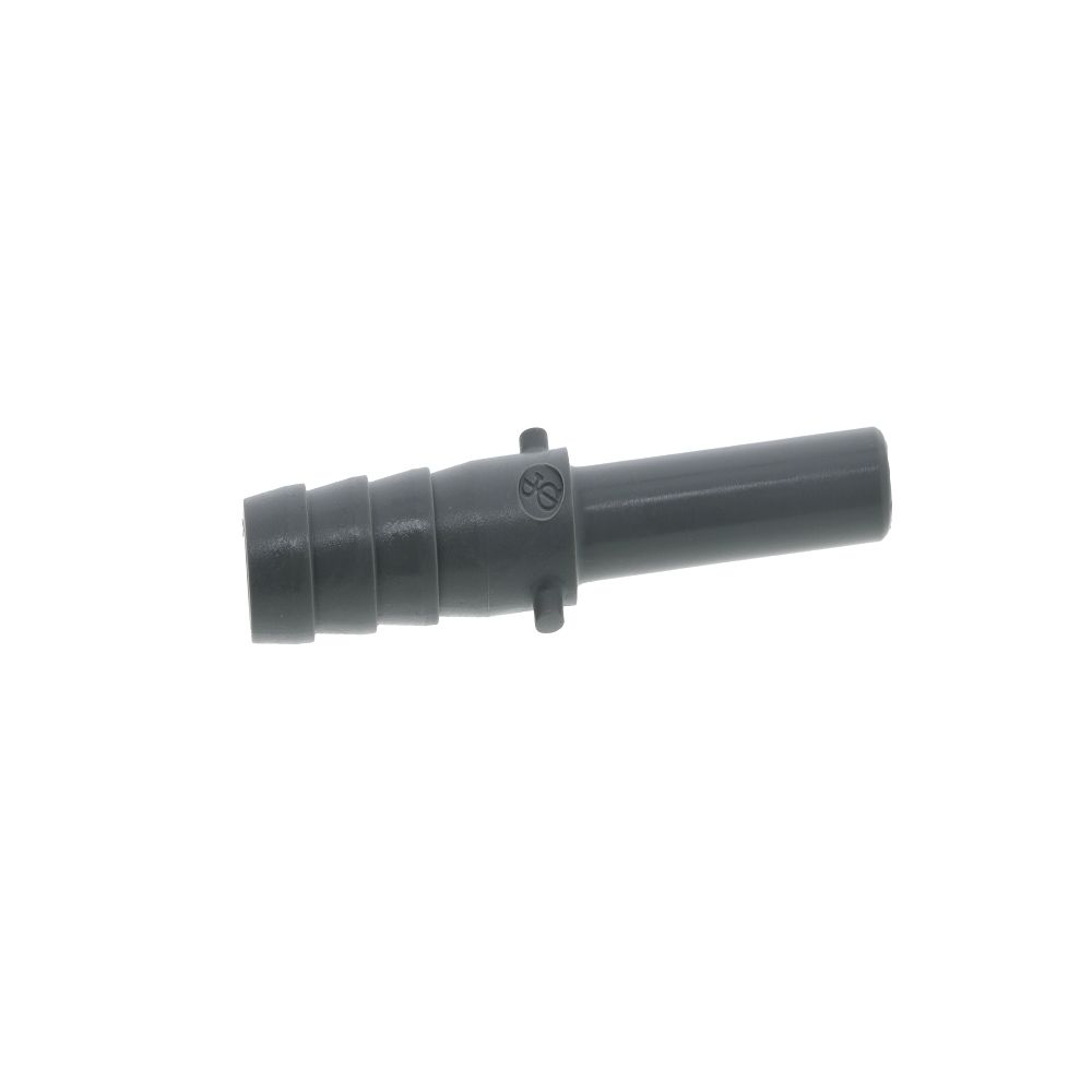 John Guest Stem Barb Connector  - 5/16 OD Stem x 3/8 ID Barb [Long]