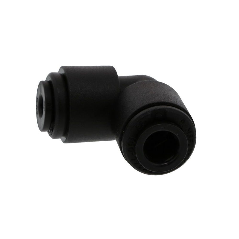John Guest Reducing Union Elbow BLACK ACETAL - 6mm x 4mm
