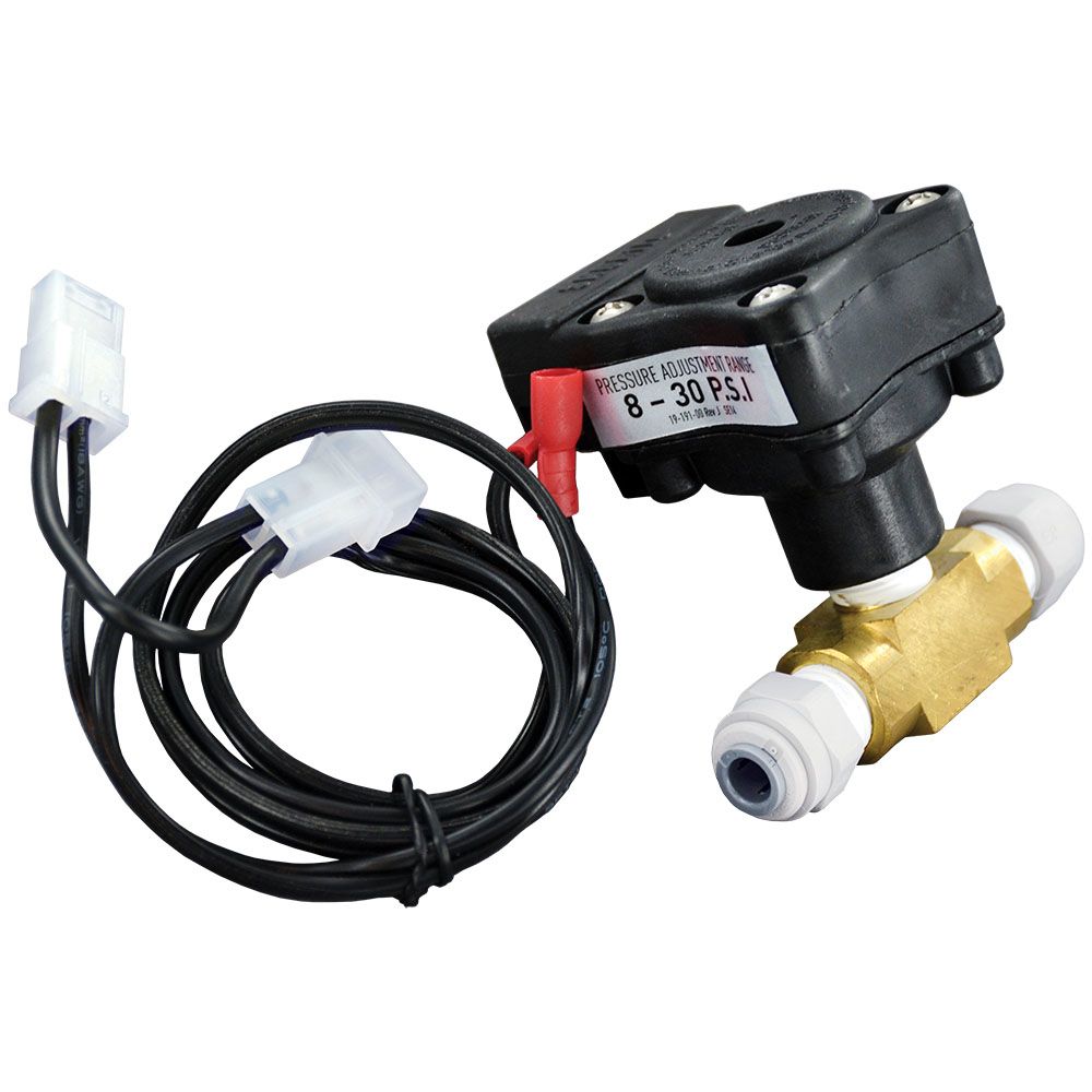 SHURflo Low Pressure Shut Off Switch 1/4" Push Fitting & Wiring