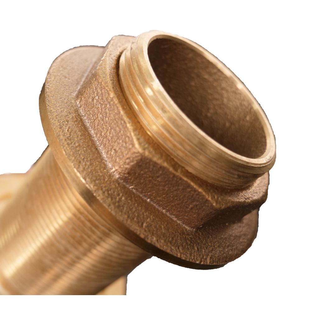 Watts Marine Bronze Thru-Hull Assy With Nut - 1-1/2" NPSM