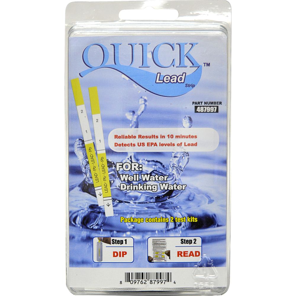 Lead Water Test CLEARANCE - 2 Tests
