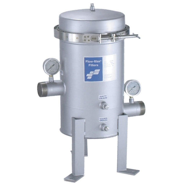 Flow-Max FMJCH40 Stainless Steel Jumbo Filter Housing 50 gpm