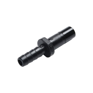 NeoFit - Acetal Black Stem Barb Connector 3/8"stem x 1/2"barb
