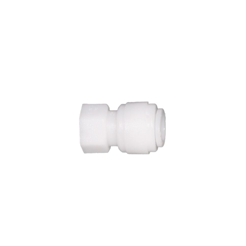 NeoFit - Acetal Natural White Female Adapter 8mm [5/16"] tube x 1/2 BSP[P] - Cone Type