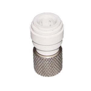 John Guest 3/8 x 9/16-24 UNEF Female Connector - White