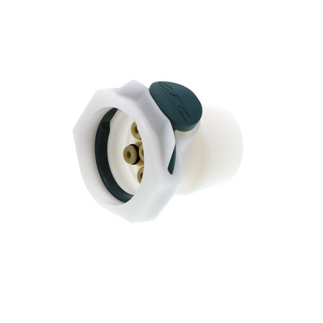 SXM170212 Non-Valved Hose Barb Coupling Body with Male Fitting Inserts 1/8 ID Barb