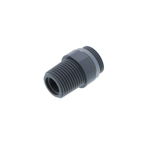 Axeon 201837 Flow meter Nipple for 0-2 & 0-5 GPM Flow Meters - 0.1-1, 0.2-2, 1-5 GPM