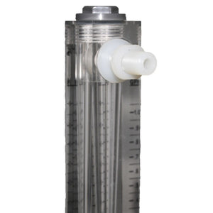 Neo-Pure Adjustable Panel Mount Flowmeter 0.1-1GPM 1/4" MNPT