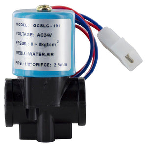 ESO DC-100 Electronic Shut-off Solenoid Valve with QC fittings 24VAC