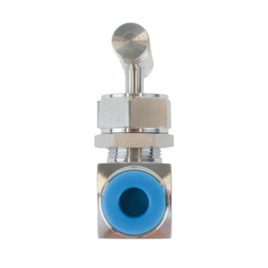 Panel Mount Needle Valve - 1/4" FNPT 316 SS