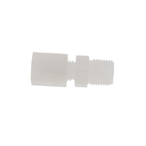 JACO 10-2-2-K-O Kynar Male Connector 1/8 OD Tube x 1/8 MPT