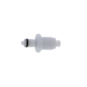 PMCD4201 Valved Panel Mount Hose Barb Coupling Insert 1/16 ID Barb