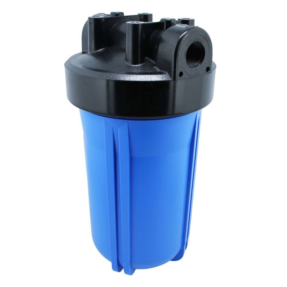10" Neo-Pure Big Flow Filter Housing Blue Sump/Black Cap 3/4" without Pressure Relief