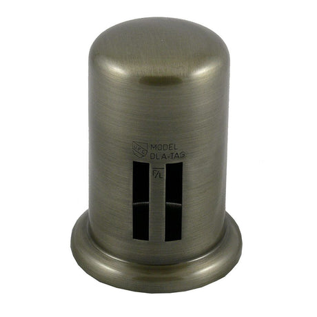 Brass Cover Cap for Twin Inlet Air Gap - Soft Pewter