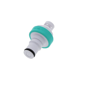 NS4D2200206 ABS Valved In-Line Hose Barb Coupling Insert 1/8 ID Barb
