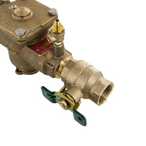 Watts Reduced Pressure Zone Backflow Preventer 1" Lead Free Bronze RPZ [LF009M2QT]