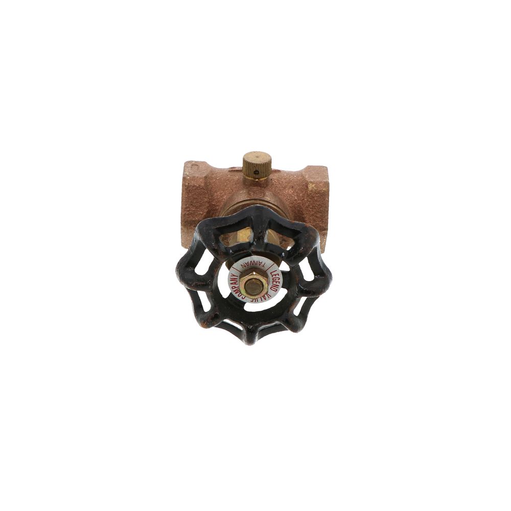 Brass Stop and Waste Valve 3/4" FIPT