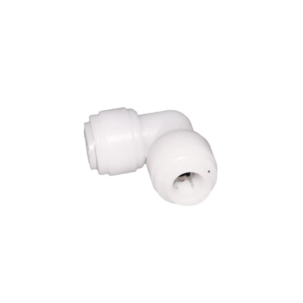 NeoFit - Acetal Natural White Union Elbow 3/8" tube x 3/8" tube