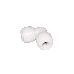 NeoFit - Acetal Natural White Union Elbow 3/8" tube x 1/4" tube