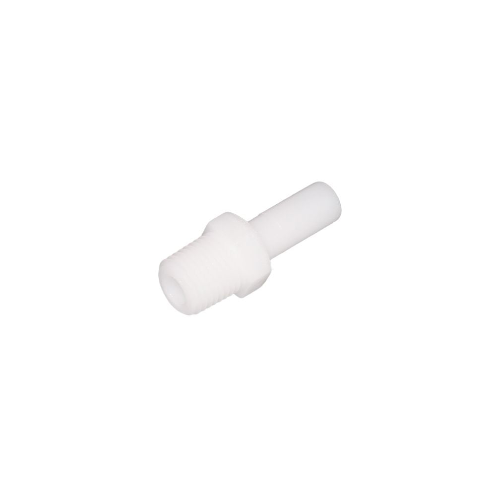 NeoFit - Acetal Natural White Stem Adapter 10mm stem x 1/4"BSPT