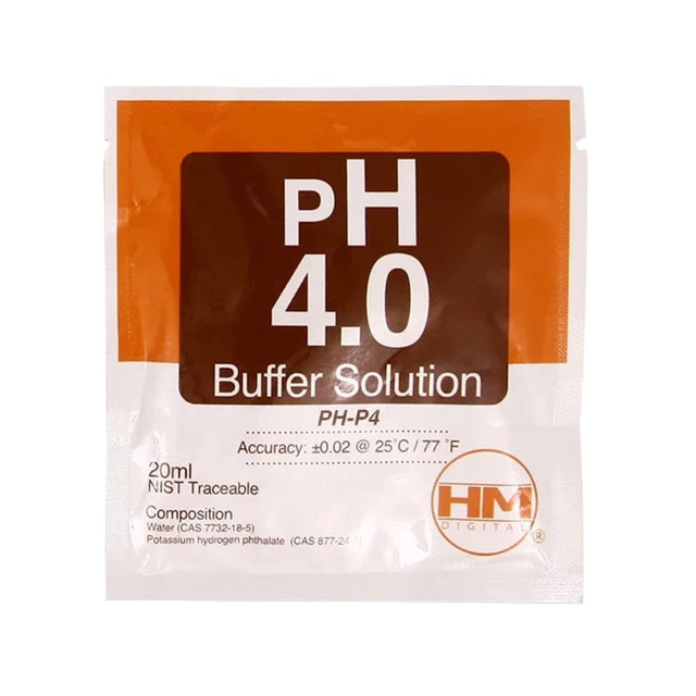HM Digital pH-4 Buffer Solution 20 ml
