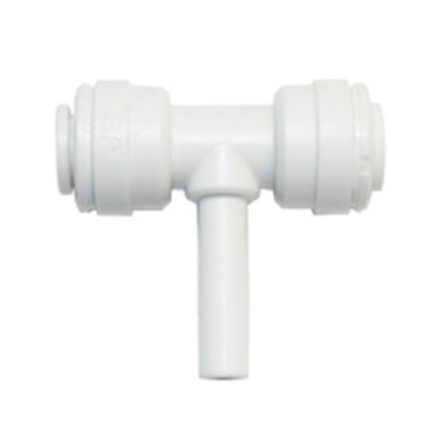 John Guest Branch Stem Tee - 1/4 x 1/4 x 1/4 OD Stem Branch