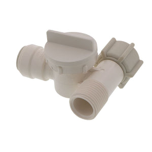 Watts AquaLock/SeaTech - Tee Valve Type 51 - 1/2 NPS x 1/2 NPT x 3/8 CTS Branch