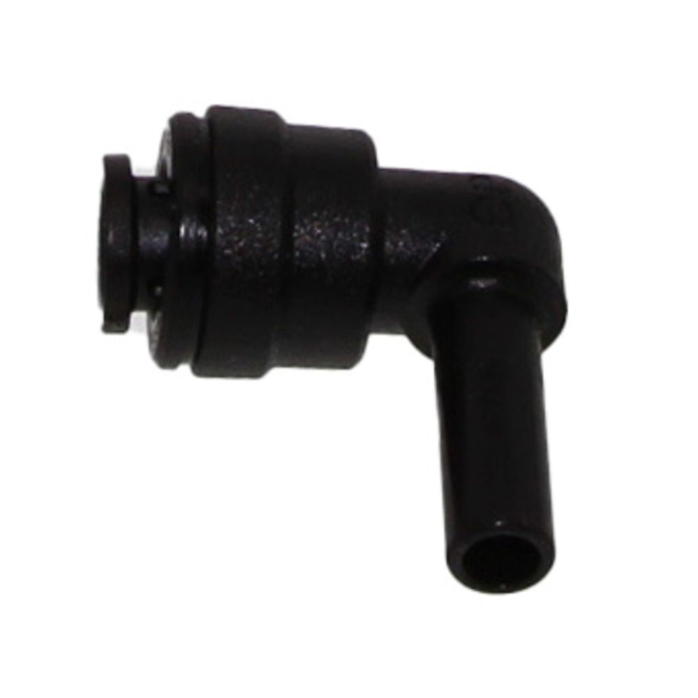 John Guest 6mm x 6mm Acetal Plug In Elbow - Black