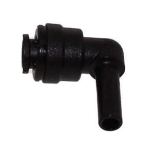 John Guest 6mm x 6mm Acetal Plug In Elbow - Black
