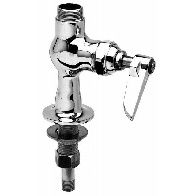T&S Brass B-0205-LN Deck Mounted Single Hole Swivel Base Single Pantry Faucet, No Nozzle