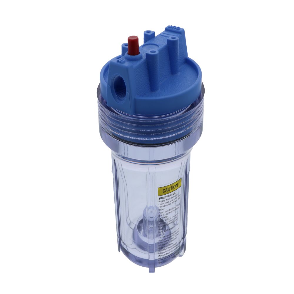 Pentek 5" Slim Line Water Filter Housing Blue/Clear w/PR