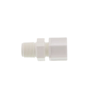 JACO 10-6-6-P-PG Polypropylene Male Connector 3/8 OD Tube x 3/8 MPT