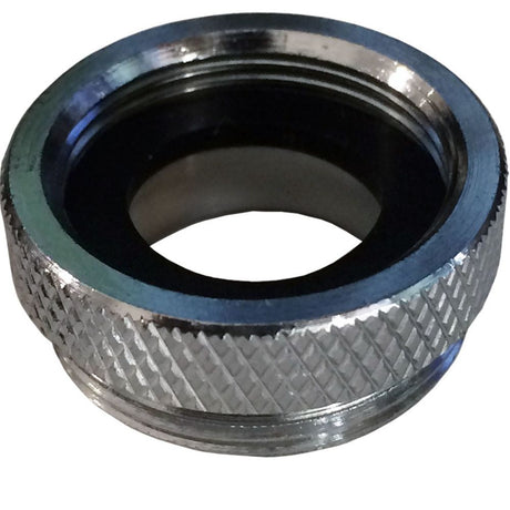 Faucet Aerator Adapter Full Flow FPT 3/4"-27 x MPT 55/64"-27 Chrome