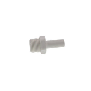 John Guest Stem Adapter Polypro  - 3/8 x 3/8 NPTF
