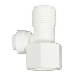NeoFit - Feed Water Connector Acetal 1/4 OD x 1/2 NPS